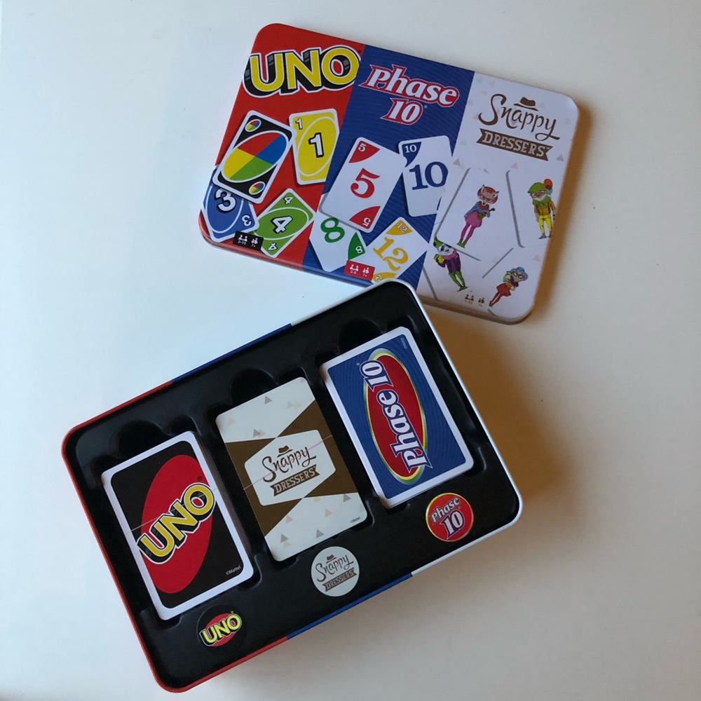 Mattel Games: 3-in-1 - UNO, Phase 10, and Snappy